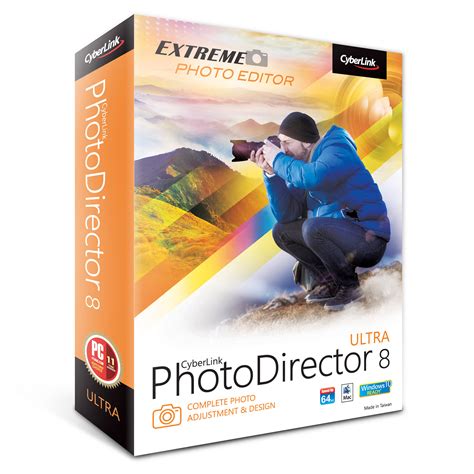 Download the free Cyberlink Photodirector Ultra 8 foldable.